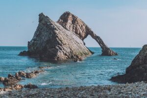 1 Day Moray Coast Tour with Speyside Whisky from Inverness - Findhorn Beach: harbour views and a simple seaside walk