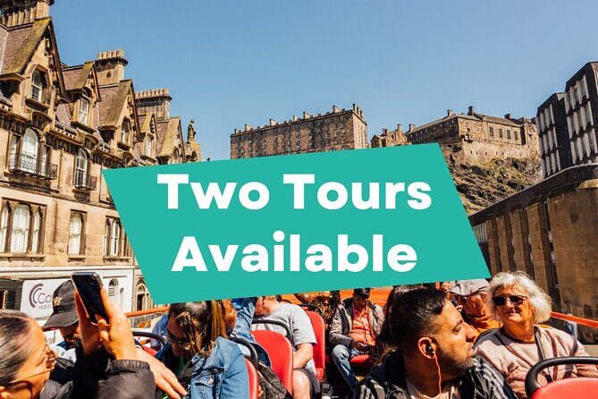Big Bus Edinburgh Hop-On Hop-Off City and Britannia Bus Tour - Edinburgh City Tour stops: from squares to Holyroodhouse