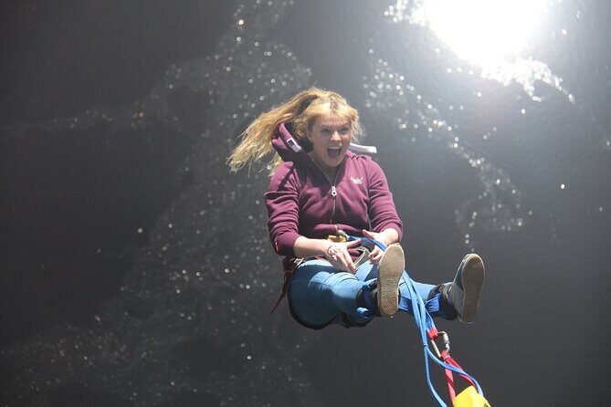 Bungee jump from 40 meters in the stunning valley of Killiecrankie, Scotland - Getting started at the National Trust visitor centre