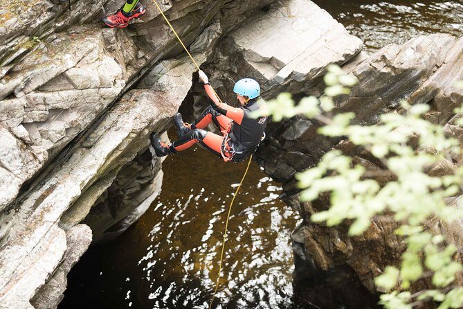 Canyoning Day Trip from Edinburgh - The adrenaline menu: what you are actually signing up for