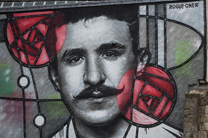 Charles Rennie Mackintosh Walking Tour: Saturdays 10am - Bath Street Palomino: Mackintosh’s married life in the window