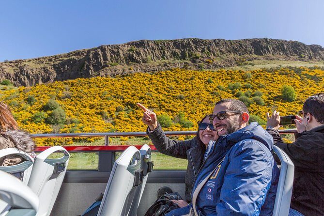 City Sightseeing Edinburgh Hop-On Hop-Off Bus Tour + Kids Go Free - Getting the Most from an Open-Top Ride (Headphones, Weather, and Comfort)