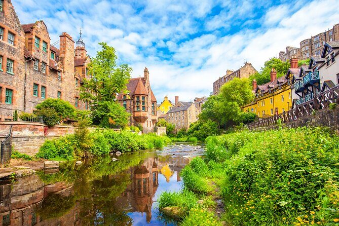 Edinburgh: Dean Village Circus Lane Walking Tour with a Local - Dean Village: mills, stone bridges, and that surprisingly close-to-the-countryside feeling
