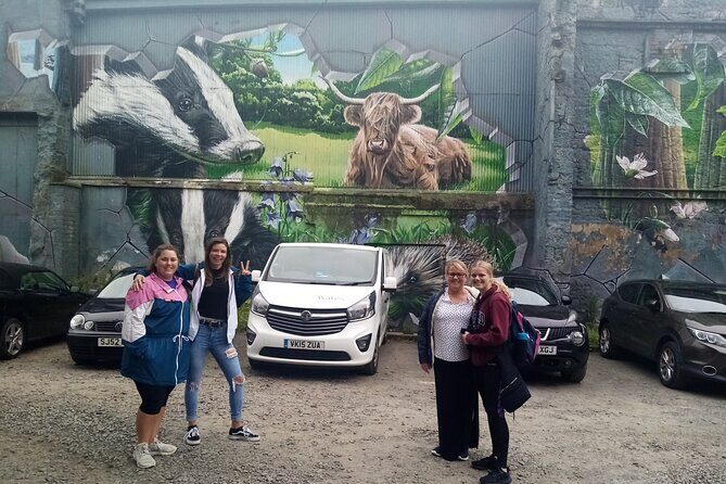 Glasgow Street Art Daily Walking Tour: 2pm - Stop 3: The World’s Most Economical Taxi (#10) and Rogue One’s city icons
