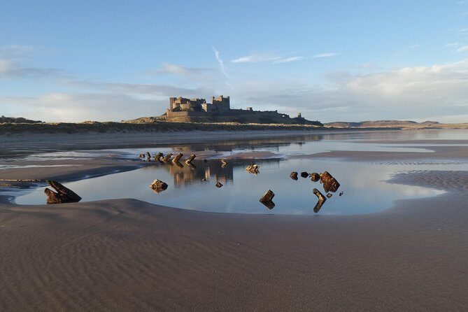 Harry Potter's Alnwick Castle and Scottish Borders Day Trip - Bamburgh Castle: Volcanic Stone and Northumbrian Power