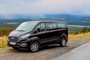Luxury Private Tour of The Highlands & Loch Ness from Edinburgh - The van comfort: leather seats, USB ports, and snacks that save the day