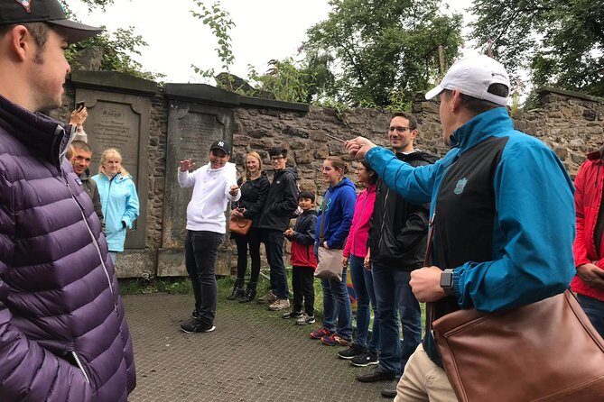 Original Harry Potter Locations Tour in Edinburgh : Guided Tour - Castlehill and the graveyard stop that fans recognize instantly