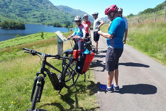 Scottish Highlands Freedom Bike & E- Bike Tour with Transfers - Passing castles and the Kelpies horse heads sculpture