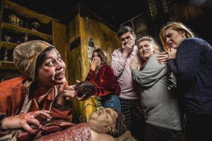The Edinburgh Dungeon Entrance Ticket - Sawney Bean and the cannibal-family confrontation