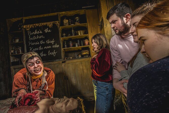 The Edinburgh Dungeon Entrance Ticket - Mary King’s Close and the plague scare setup