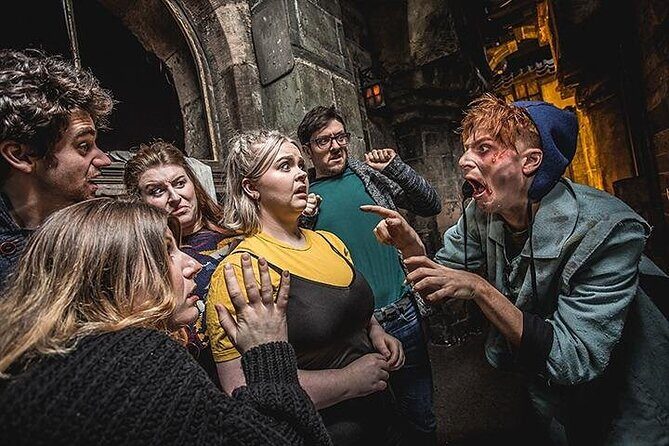 The Edinburgh Dungeon Entrance Ticket - Judge Mental and Agnes Finnie: courtroom chaos and witch-trial humor