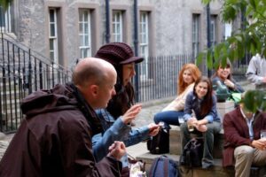 The Edinburgh Literary Pub Tour - Meeting at the Grassmarket, then heading into the Old Town maze
