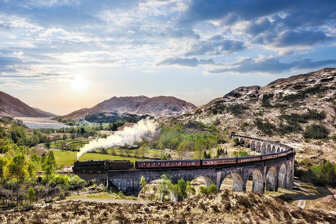 The Magical Highland Tour Including the Jacobite Steam Train Journey - Glenfinnan Visitor Centre: the photo moment for the viaduct crossing