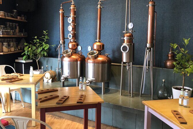 Visit a Working South Loch Gin Distillery - The final gin cocktail with bubbly: a satisfying finish